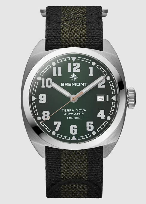 Replica Bremont Watch Terra Nova 40.5 Date fabric Strap